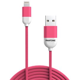 TF Pantone Cavo PT-LCS001-5P MFi Lightning/USB 1,5 mt. Rosa