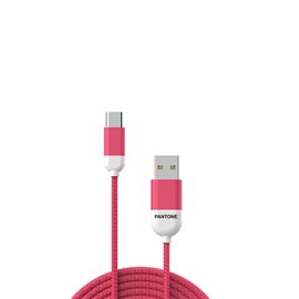 TF Pantone Cavo PT-TC001-5P USB/Type-C 1,5 mt. 2,4A Rosa