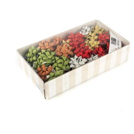 Stelle Glitterate mm. 15 diam. mm. 65 50 pz Ass. 00