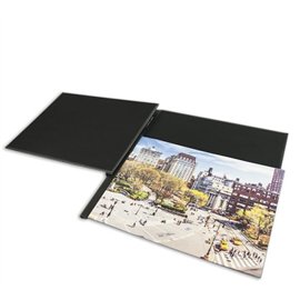 Unicover Clamp Hard Cover Black V con Fogli 10 pz.