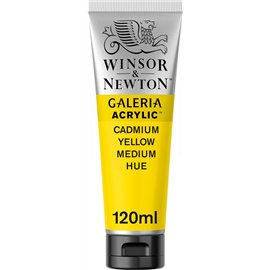 W&N Acrilico Galeria 120 ml Giallo Cadmio Medio 120