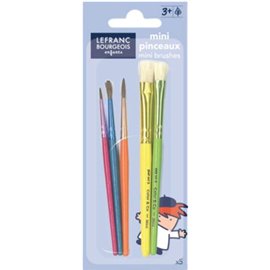 LB Education Assortimento 5 Mini Pennelli
