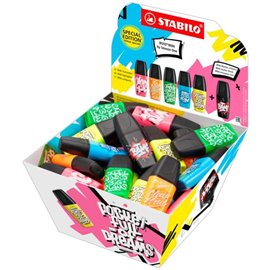 Evidenziatori Stabilo Boss Mini Snooze Cestino 50 pz. 07/50-10