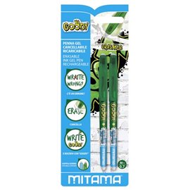 Mitama Penna Scaccia Errori Verde 2 pz.62803