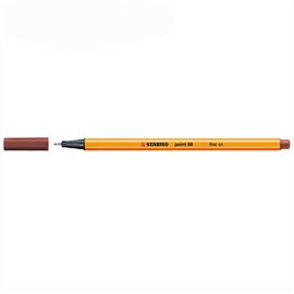 Pennarelli Stabilo Point 88 Terra di siena 10 pz. 88/75