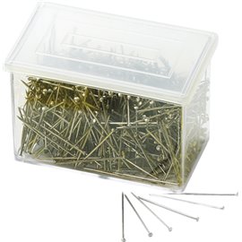 Spilli in acciaio inox n. 5 mm. 30 astuccio da 25 gr.