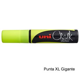Marker Uni Chalk Extra Large Giallo Fluo