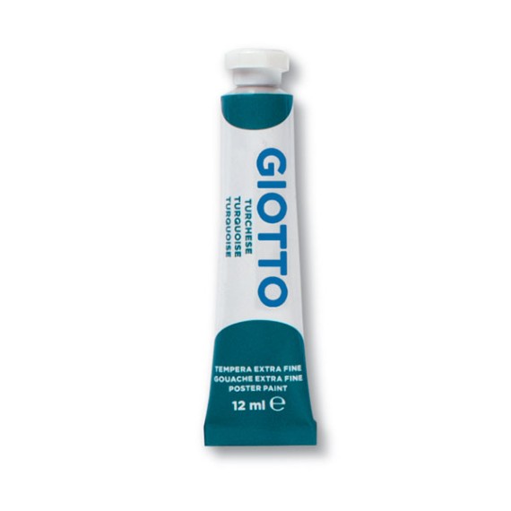 Tempera Giotto 12 ml Turchese 018