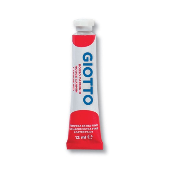 Tempera Giotto 12 ml Carminio 009