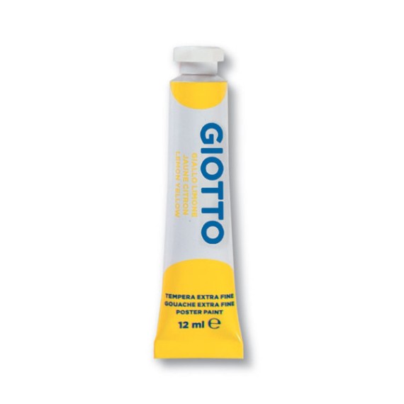 Tempera Giotto 12 ml Giallo Limone 003