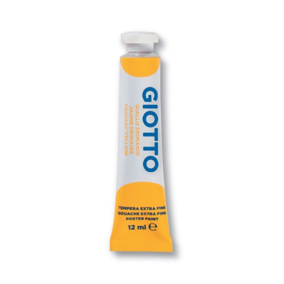Tempera Giotto 12 ml Giallo Primario 002
