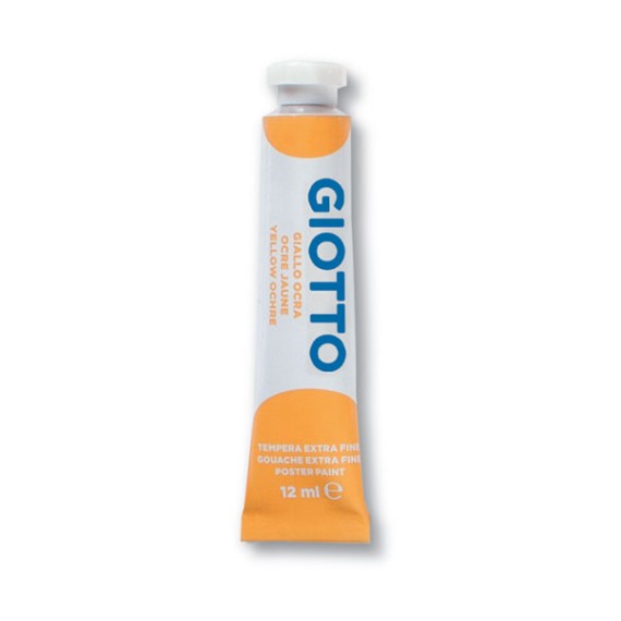 Tempera Giotto 12 ml Giallo Ocra 021