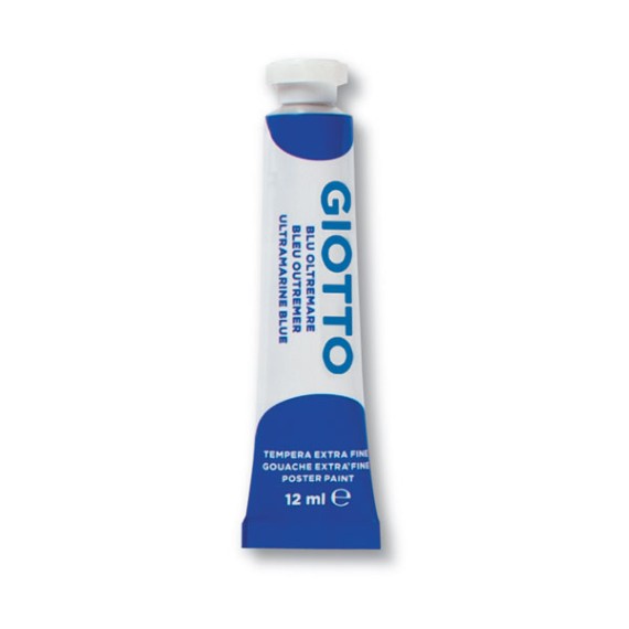 Tempera Giotto 12 ml Blu Oltremare 017