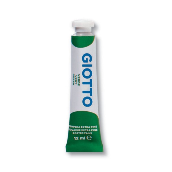 Tempera Giotto 12 ml Verde 012