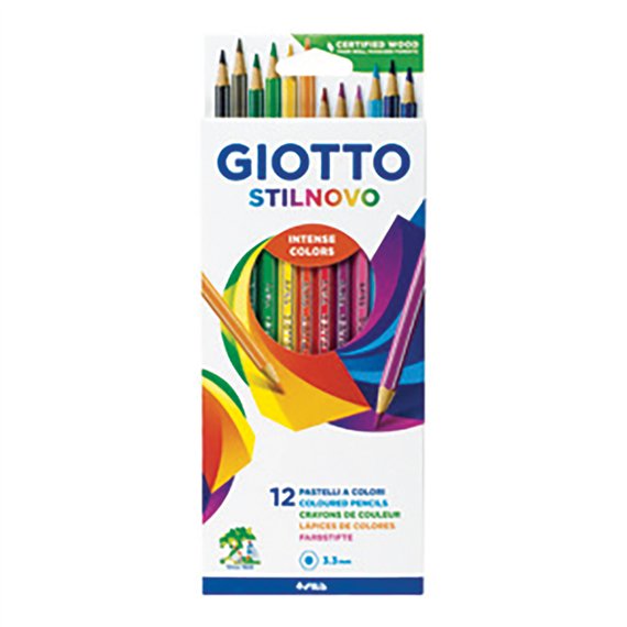 Pastelli Giotto Stilnovo, confezione da 12