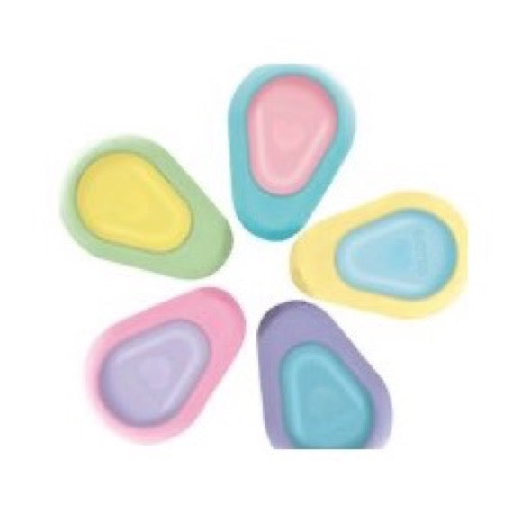 Gomme Giotto Happy Love in colori pastello