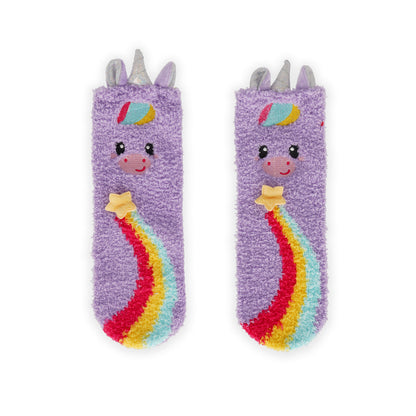 Calzini Antiscivolo Bambino Unicorn Lilac - It's a Match! Legami