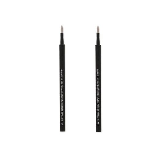 Set di 2 Refill per Penna Gel Lovely Friends - Inchiostro Nero