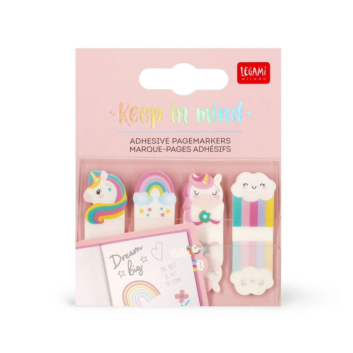 Segnapagina Adesivi Unicorn - Keep in Mind