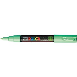 Marker Uni Posca Extra Fine PC1 M Verde Ch. 6 pz.