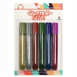 Colla Glitter Xinda Assortita gr.12,5 6 pz.