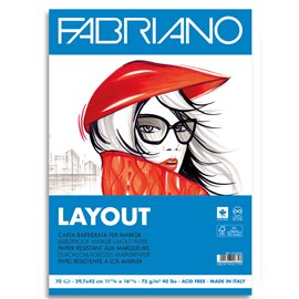 Blocchi Fabriano Layout A3 70 ff 75 gr. 19100506