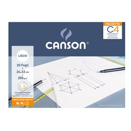Blocchi Disegno Canson C4 24x33 20 ff