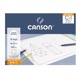 Blocchi Disegno Canson C4 24x33 20 ff Squadrati