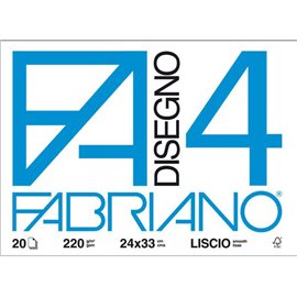 Blocchi Disegno Fabriano F4 24x34 20 ff