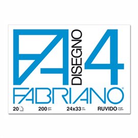 Blocchi Disegno Fabriano F4 24x34 20 ff Squadrato