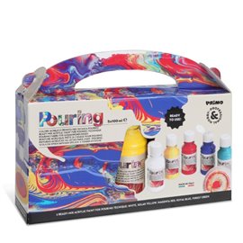 Colori Acrilici Primo 100 ml. 5 colori Ready Mix
