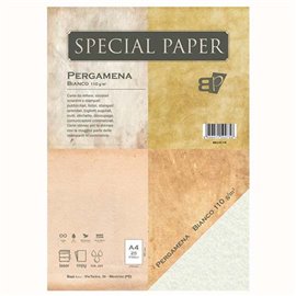 Carta Bapi Pergamena Bianco A4 110 gr. 25 ff