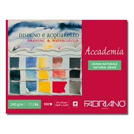 Blocchi Fabriano Accademia Collato 27x35 100 ff 240 gr. 42402735
