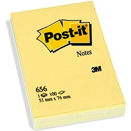 Post-it 3M 656 51x76 senza Film 12 pz.