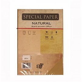 Buste Bapi Natural Savana 16x23 120 gr. 25 pz.