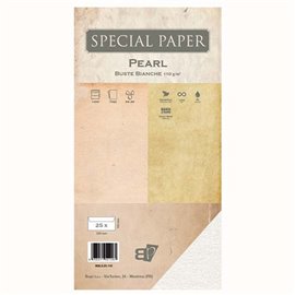 Buste Bapi Pearl Bianco 11x22 110 gr. 25 pz.