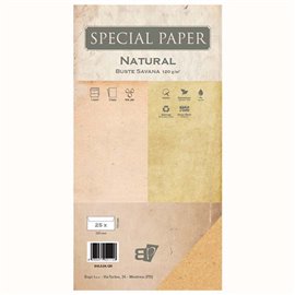Buste Bapi Natural Savana 11x22 120 gr. 25 pz.