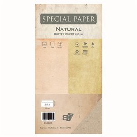 Buste Bapi Natural Desert 11x22 120 gr. 25 pz.