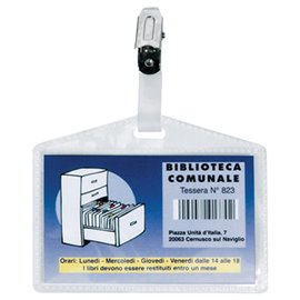 Porta Pass Sei 3 P 9.5x6 100 pz.