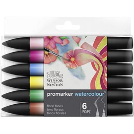 Promarker Set 6 Watercolour Floreali 0290166