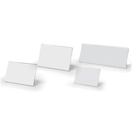 Portaprezzi con base ad L Lebez 6,5x4,2 cm.