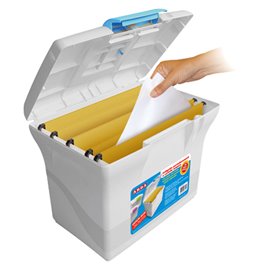 Valigetta per cartelle sospese Arda chiusura Blu 170GR BL