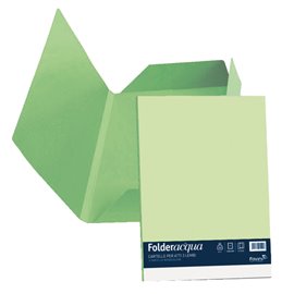Cartelle 3 lembi Favini Verde CH 09 25 pz.
