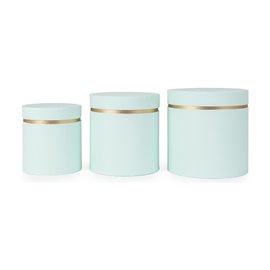 Scatole Regalo Star Everyday Set 3 pz. Tonde Macarons