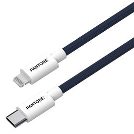 TF Pantone Cavo PT-CTL002-5N MFi Lightning/Type-C 1,5 mt. Navy