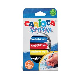 Colori a Tempera Carioca 12 ml. a 5