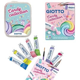Colori a Tempera Giotto Candy Collection 21 ml a 7 pz. + 2