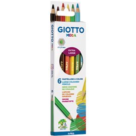 Pastelli Giotto Mega a 6