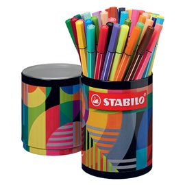 Pennarelli Stabilo Pen 68 Arty 68/45-2-20 Barattolo a 45 colori