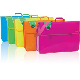 Valigetta Porta disegni Arda Fluo 52x37